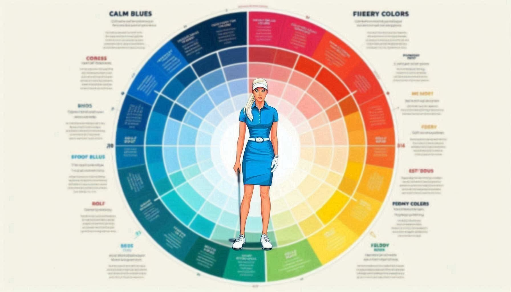 The Secret to Looking Like a Pro: Color Psychology in Women's Golf Apparel