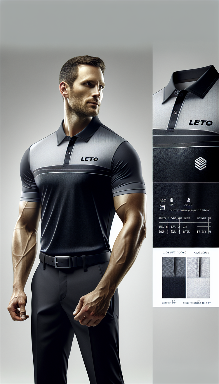 Elevate Your Golf Game with Leto's Custom Performance Golf Polo Shirts