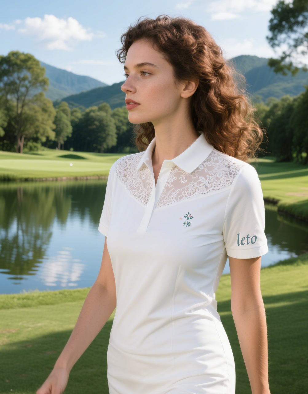 Creative golf apparel design featuring stylish polos, breathable fabrics, and modern patterns for golfers who value performance and fashion