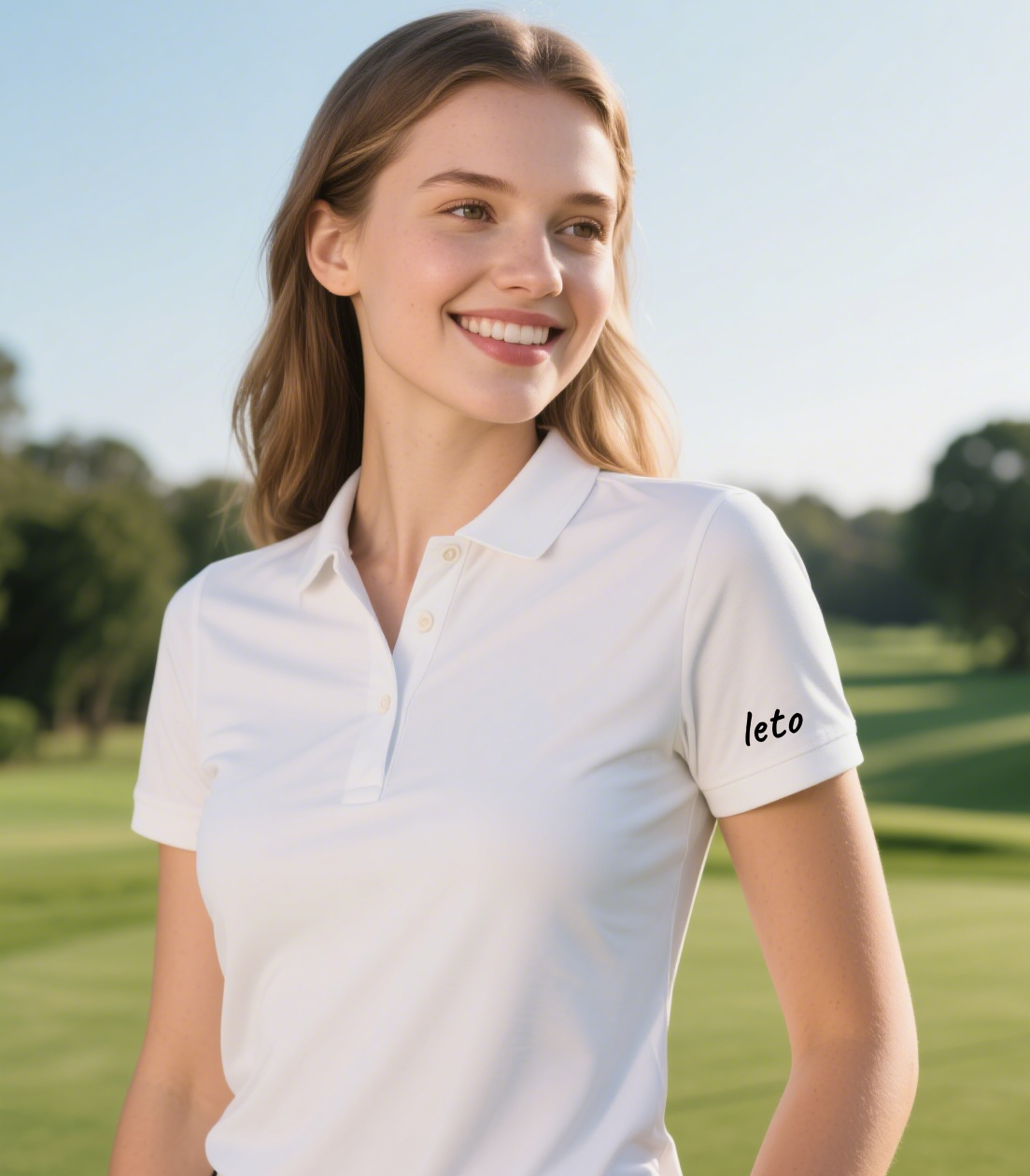 Golf polo shirts made with recycled polyester 🌱⛳ blending sustainability, comfort, and style for eco-conscious golfers