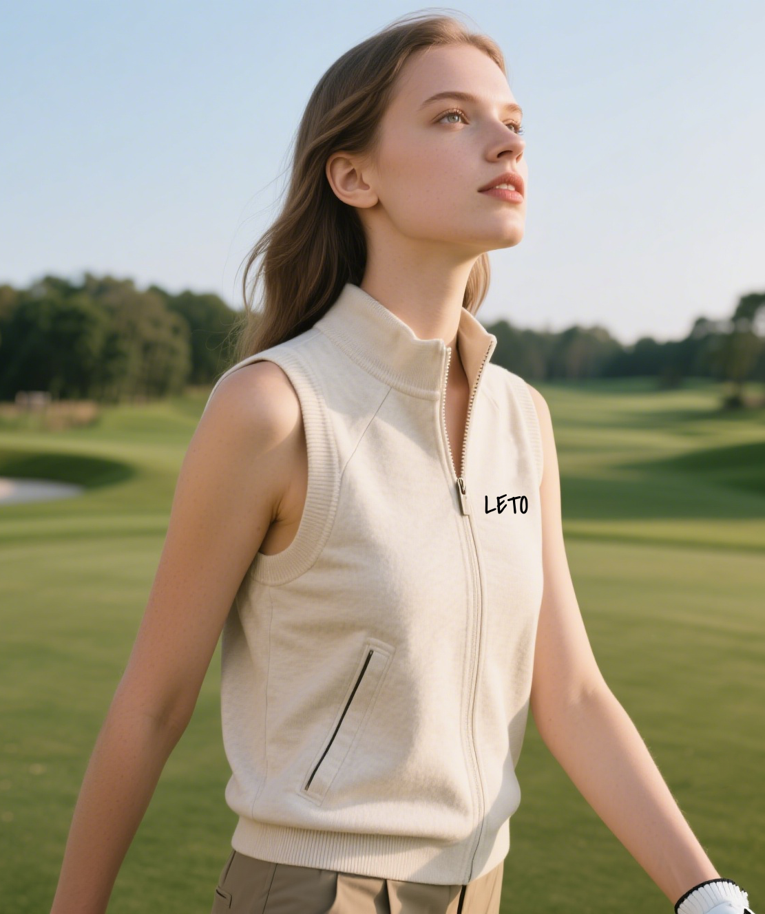 Lightweight and comfortable golf vest-Golf vest designed with lightweight fabrics, allowing you to enjoy a more free and relaxed experience on the golf course