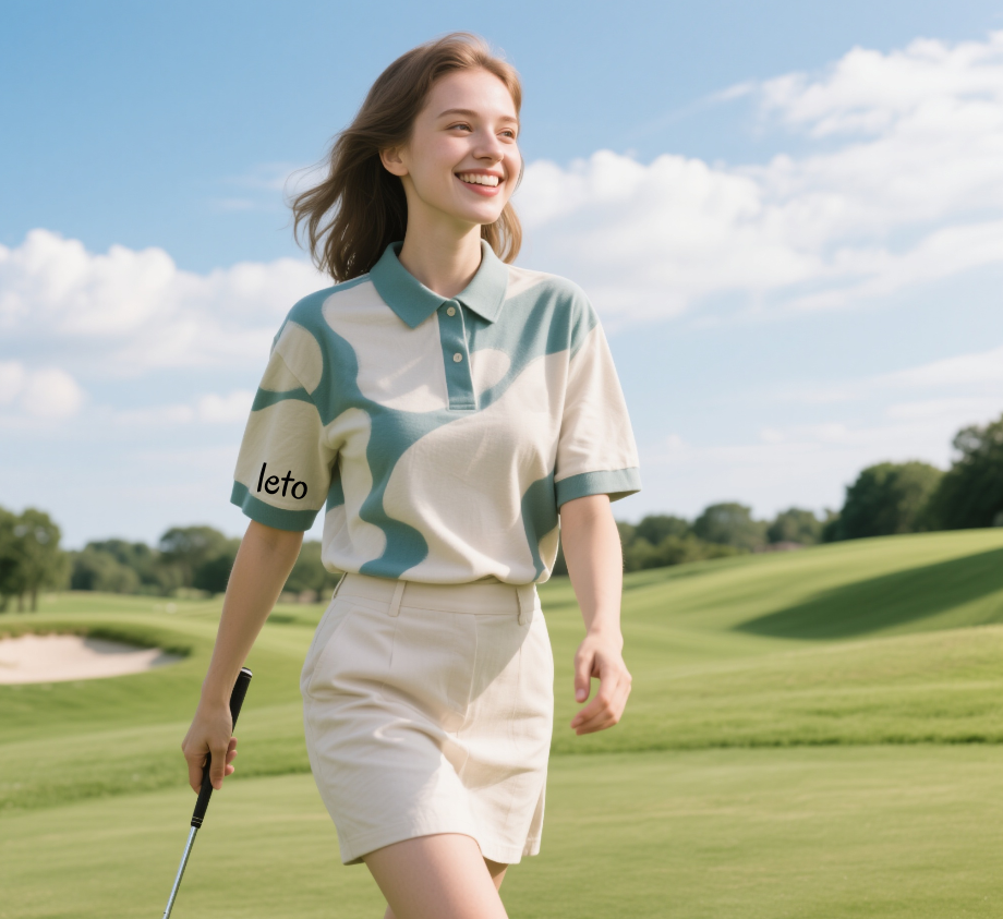 Moisture-wicking women’s golf shirts designed for comfort and performance, keeping you dry and stylish on the course