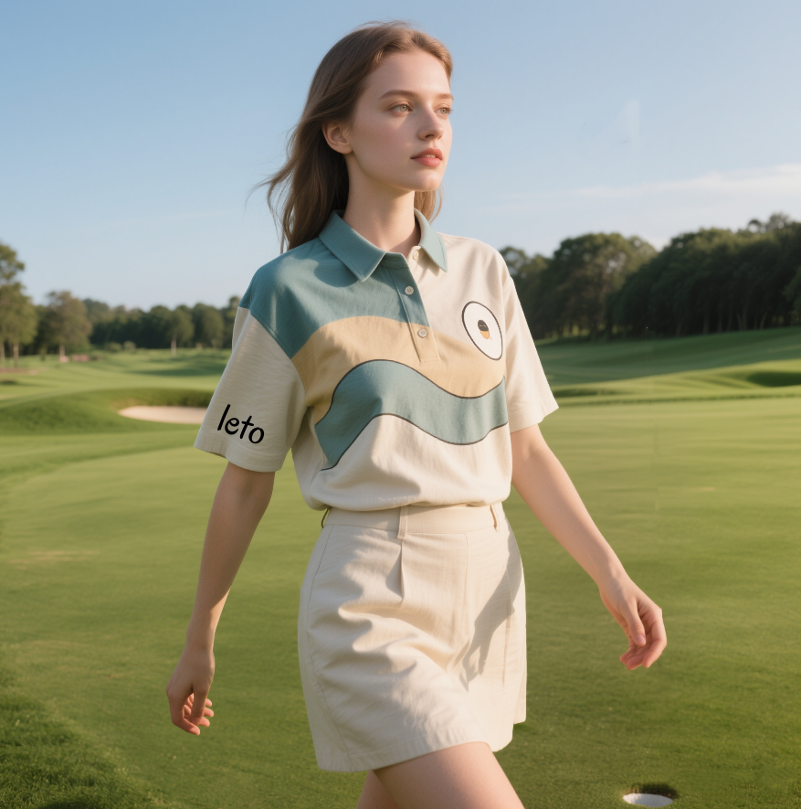Funny golf shirts and trendy apparel featuring witty slogans and stylish designs, perfect for expanding your audience and standing out on the course.
