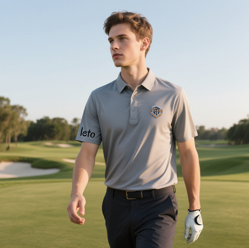 Personalized golf wear featuring custom logos and unique designs, tailored for branding, corporate events, and team identity.