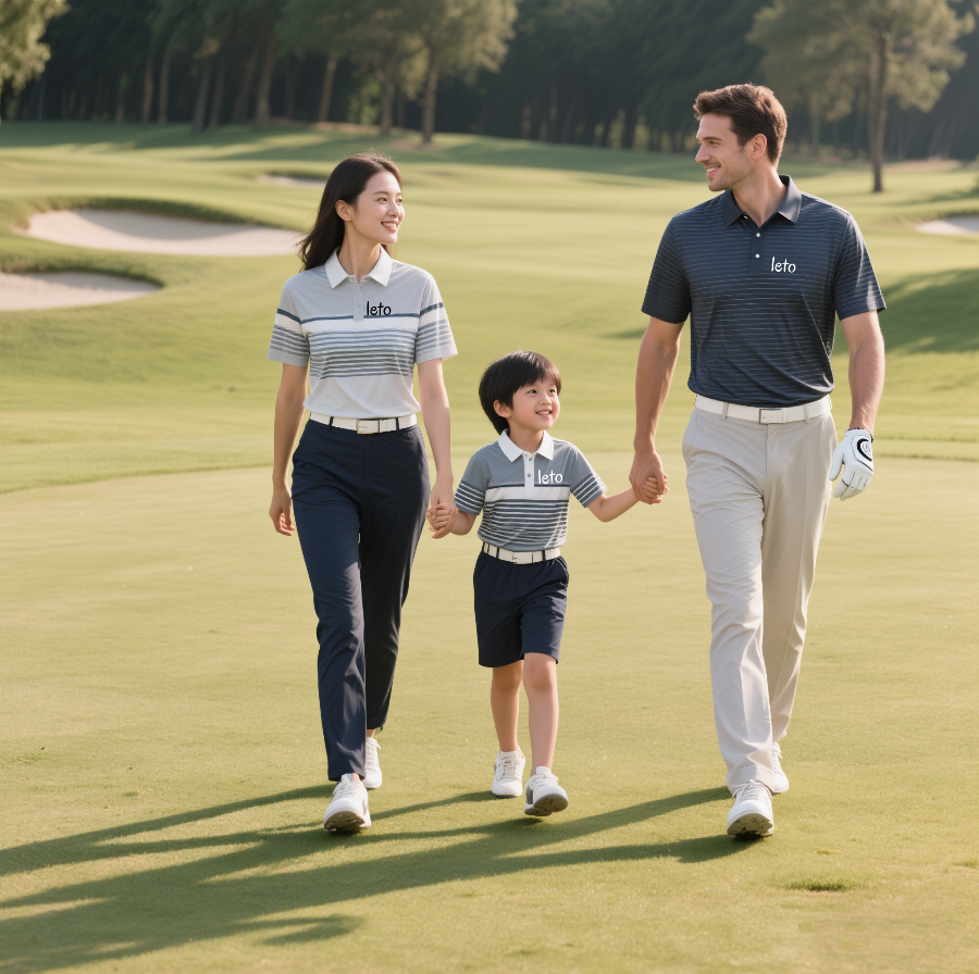 How to Find the Perfect Matching Family Golf Shirts for All Ages