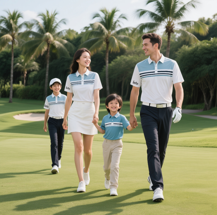  From a Golf Shirts Factory to Your Family Photos: The Lifecycle of Matching Polos