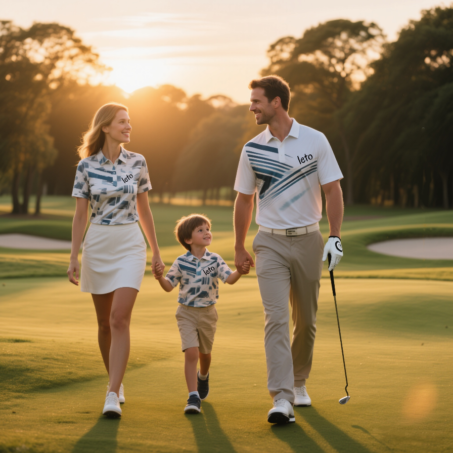 Personalized golf polos featuring custom logos and designs, offering a unique blend of style, comfort, and performance for golfers.