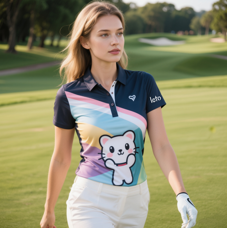Funny golf shirts with witty slogans and playful designs, perfect for adding humor and personality to your golf game