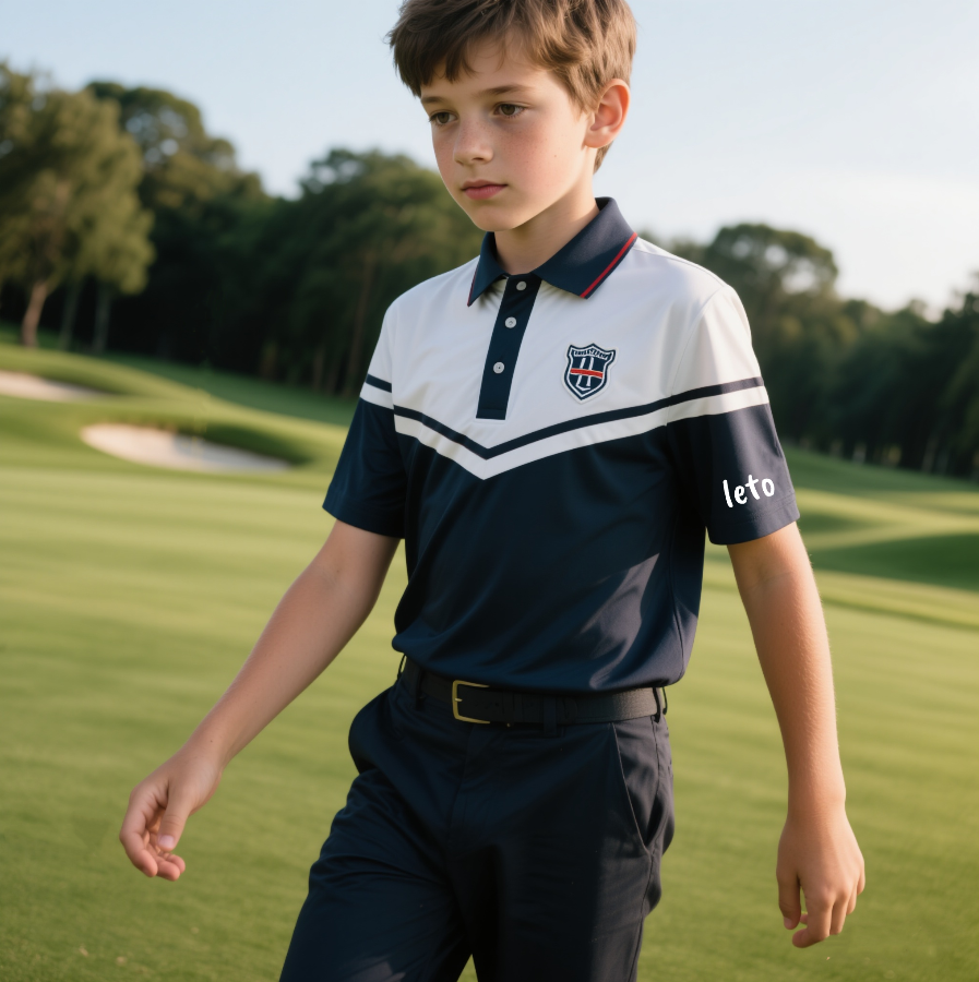 Personalized golf wear with custom logos, names, and designs, blending comfort, performance, and individuality on the course.