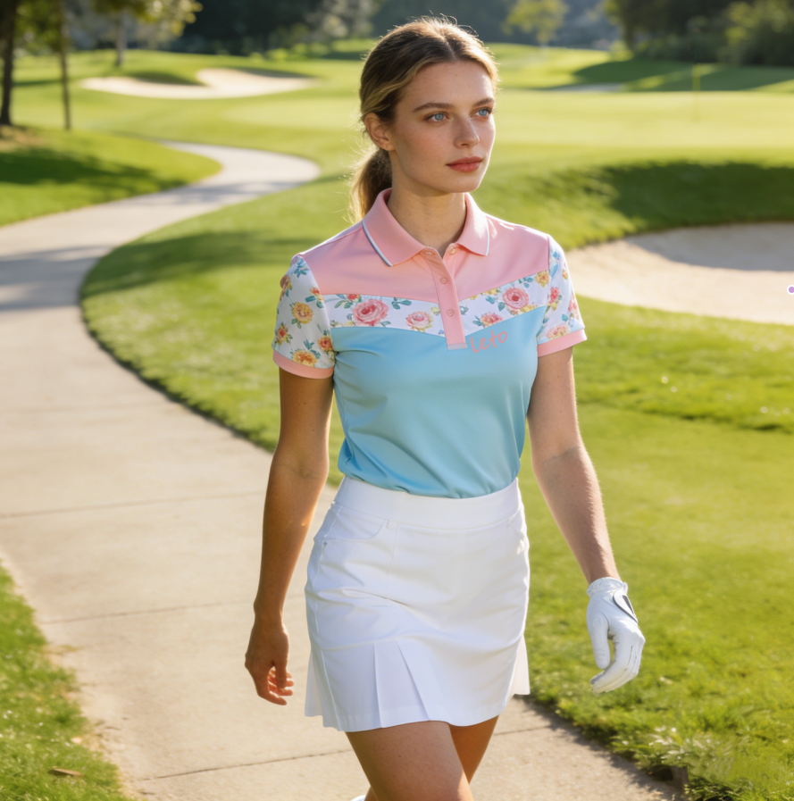 Unique ladies golf apparel featuring stylish designs, breathable fabrics, and feminine cuts for confident performance